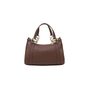 Brown Polyethylene Handbag