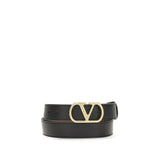 Black Calf Leather Bos Taurus Belt