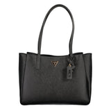 Guess Jeans Black Polyurethane Women's Bag