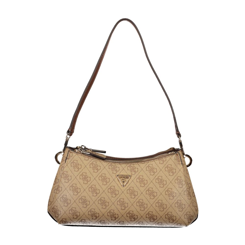 Guess Jeans Beige Polyurethane Women's Bag Guess Jeans
