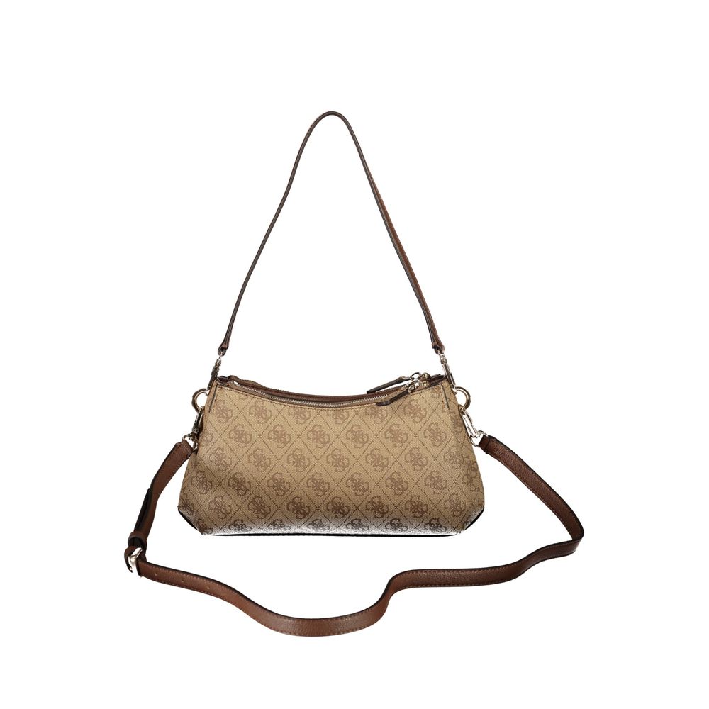 Guess Jeans Beige Polyurethane Women's Bag Guess Jeans