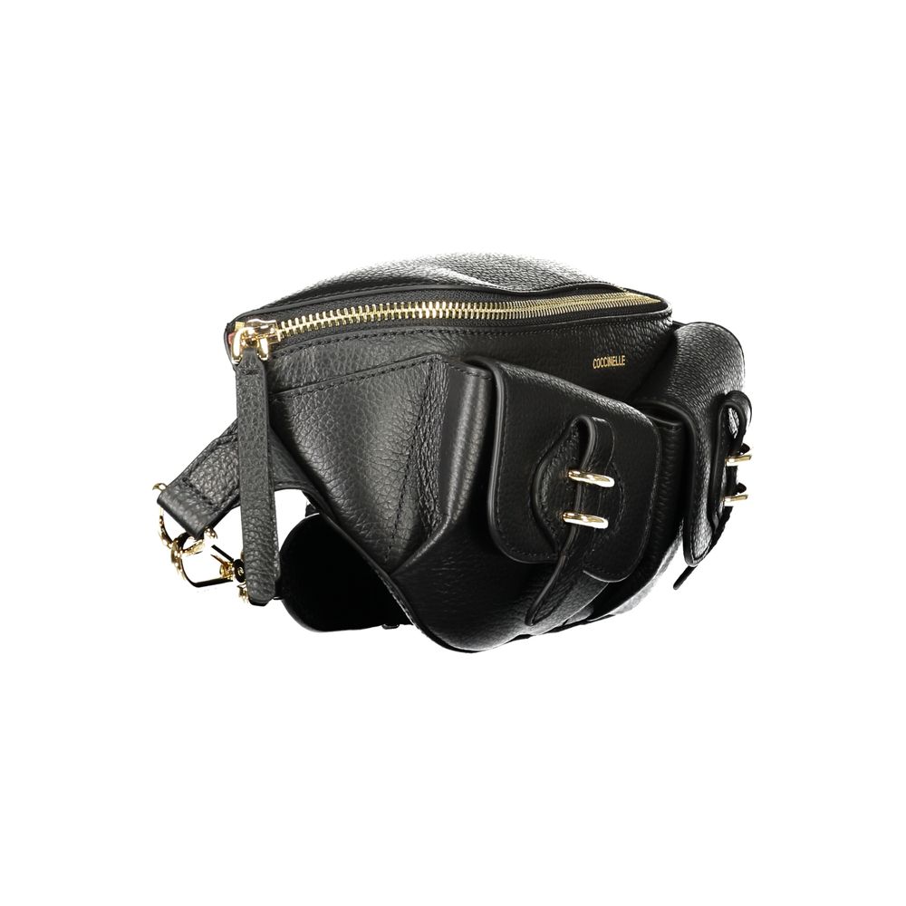 Coccinelle Black Leather Handbag
