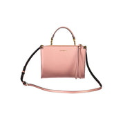 Pink Leather Handbag