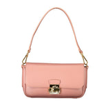 Pink Leather Handbag
