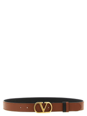 Black Calfskin Regular Belt