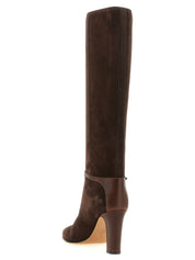 Valentino Garavani Brown Calfskin Over The Knee