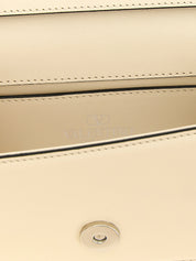 White Calfskin Shoulder Bag