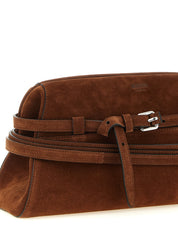 Brown Calfskin Clutch Bag