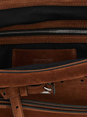 Brown Calfskin Clutch Bag