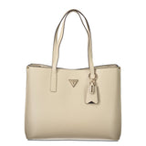Guess Jeans Beige Polyurethane Women's Bag