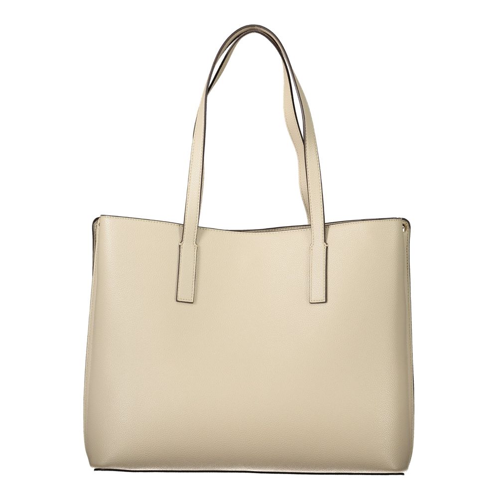 Guess Jeans Beige Polyurethane Women's Bag Guess Jeans
