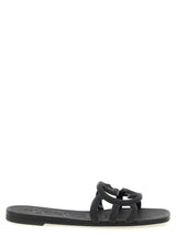 Gucci Black Rubber Slides