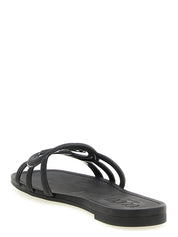 Gucci Black Rubber Slides