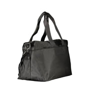Black Polyurethane Men's Bag