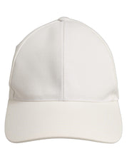 Dolce & Gabbana Men White Cotton Baseball Capello 6 Panels Hat
