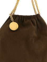 Brown Polyester Shoulder Bag