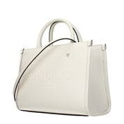 White Leather Handbag
