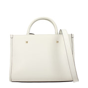 White Leather Handbag