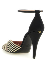 Valentino Garavani Multicolor Viscose High Heel Pumps