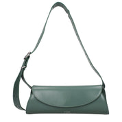 Green Leather Crossbody Bag