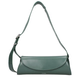 Green Leather Crossbody Bag