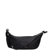 Black Leather Shoulder Bag