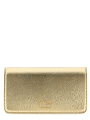 Valentino Garavani Gold Calfskin Crossbody Bag