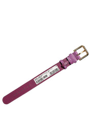 Dolce & Gabbana Purple Textured Leather Gold Buckle Belt Strap Bracelet Dolce & Gabbana