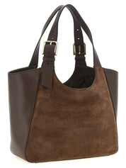 Furla Brown Calfskin Tote Bag