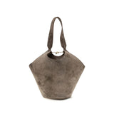 Beige Calf Leather Bos Taurus Shoulder Bag