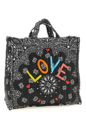 Black Cotton Tote Bag