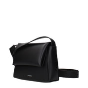 Black Leather Crossbody Bag