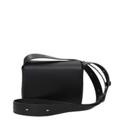 Black Leather Crossbody Bag