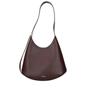 Red Leather Shoulder Bag
