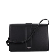 Black Leather Crossbody Bag