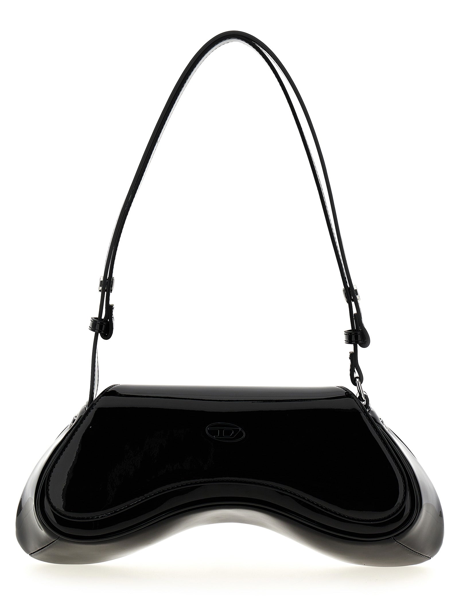Diesel Black Polyethylene Shoulder Bag