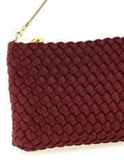 Multicolor Polyester Clutch Bag
