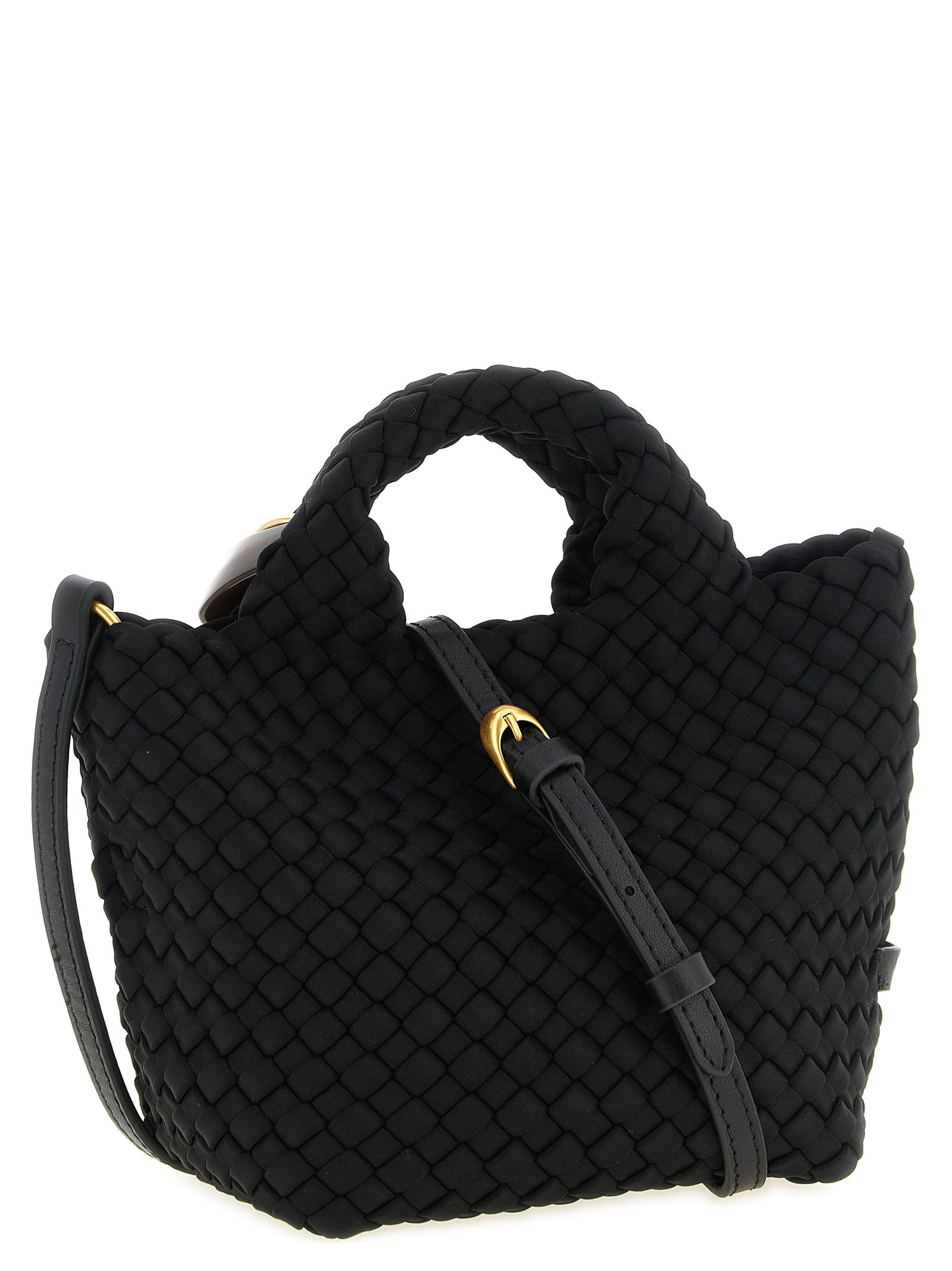 Black Nylon Handbag