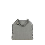 Gray Polyester Handbag