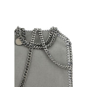 Gray Polyester Handbag