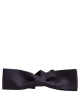 Men Violet 100% Silk Adjustable Neck Papillon Bow Tie