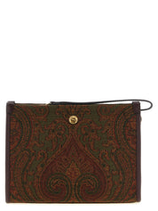 Multicolor Polyester Clutch Bag