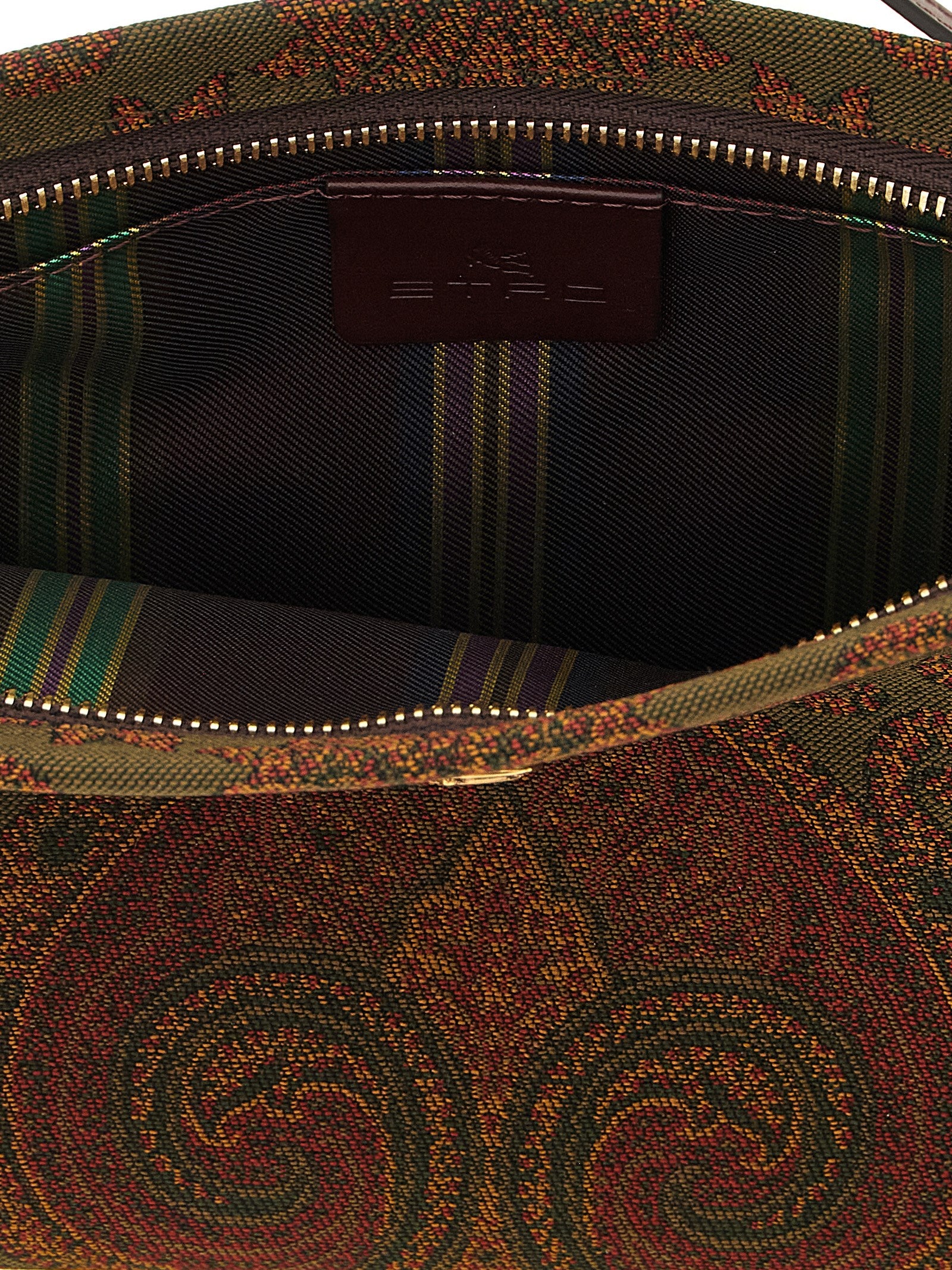 Multicolor Polyester Clutch Bag