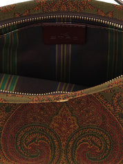 Multicolor Polyester Clutch Bag
