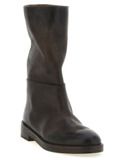 Brown Calfskin Over The Knee