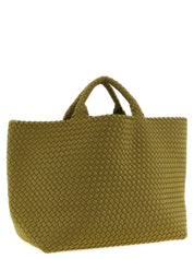 Bicolor Nylon Handbag