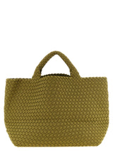 Bicolor Nylon Handbag