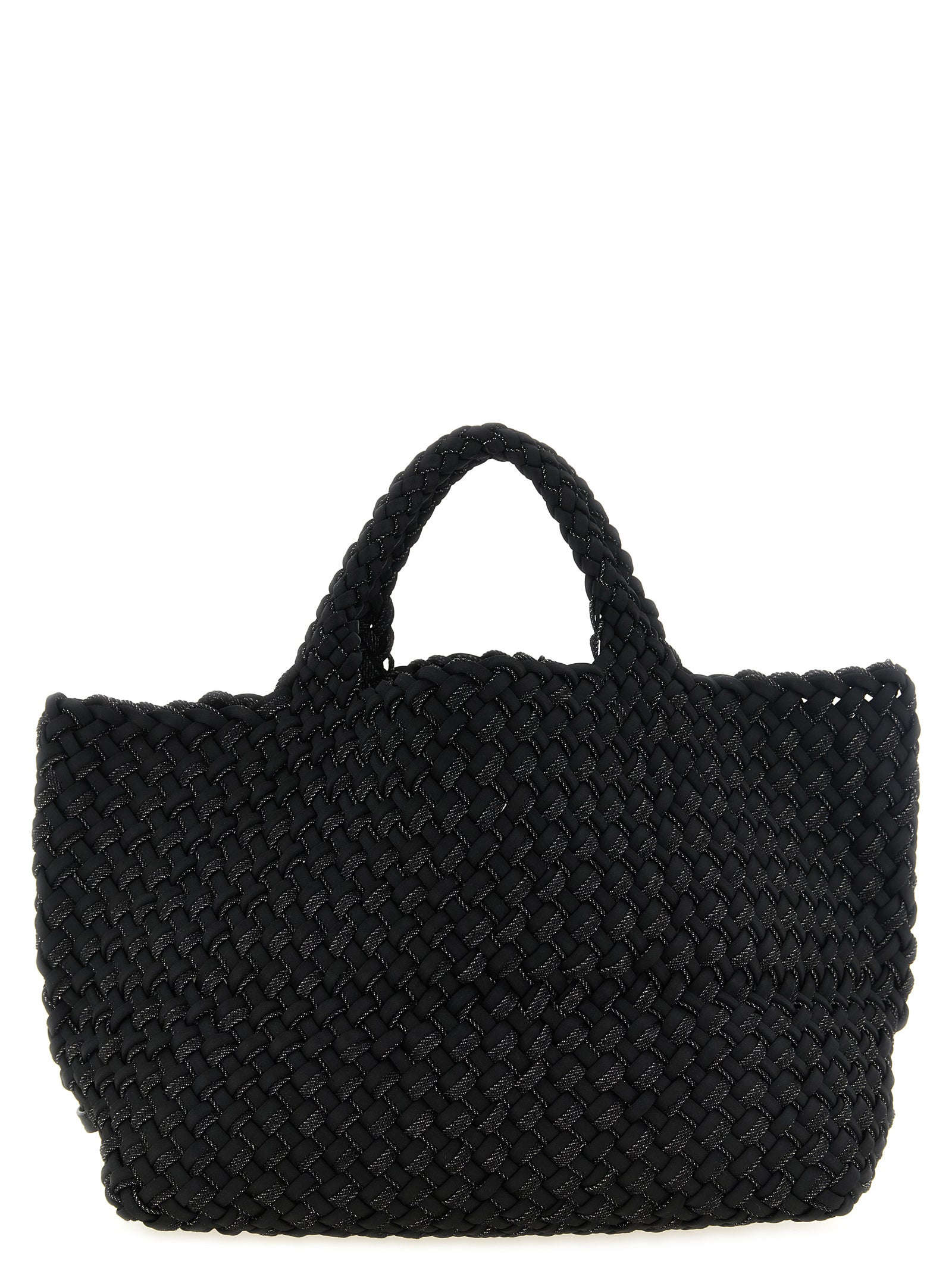 Black Nylon Tote Bag