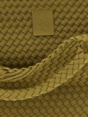 Bicolor Nylon Handbag