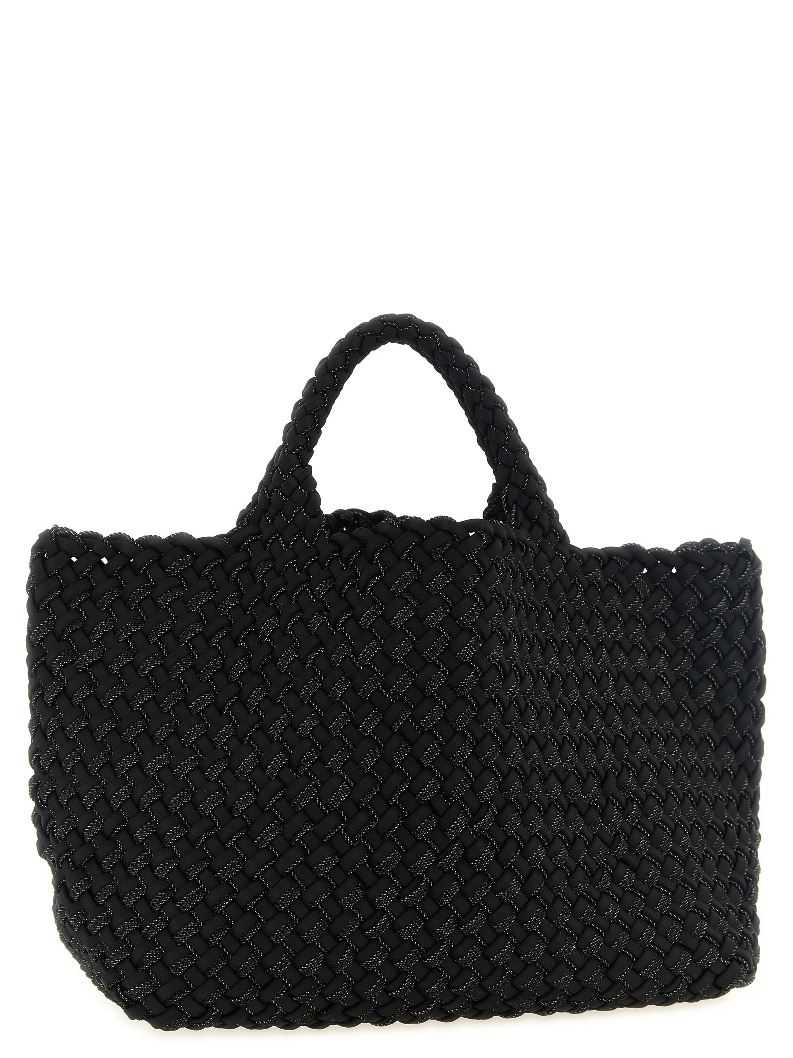Black Nylon Tote Bag